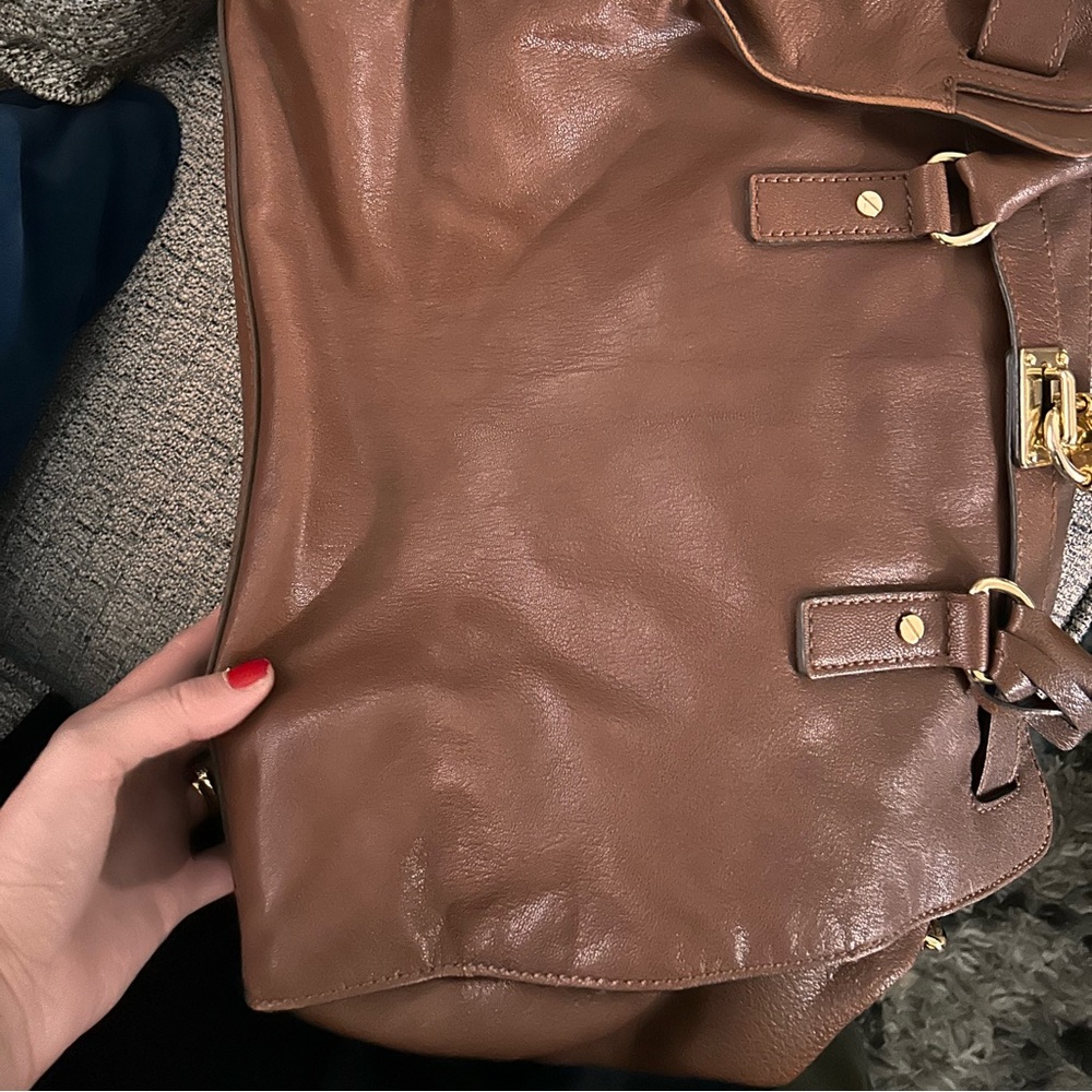 Michale Kors brow leather bag